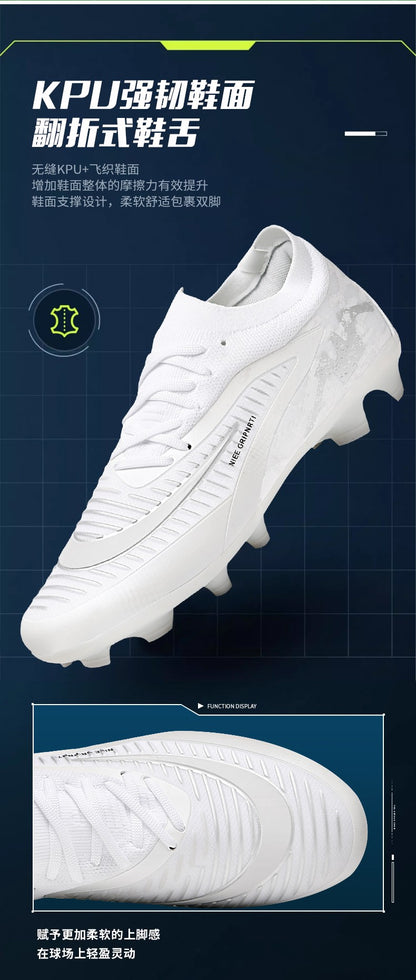 New Men Football Shoes High Quality Fast Soccer Shoes Society Cleats Professional Football Field Boots FG Sneaker Low Cut