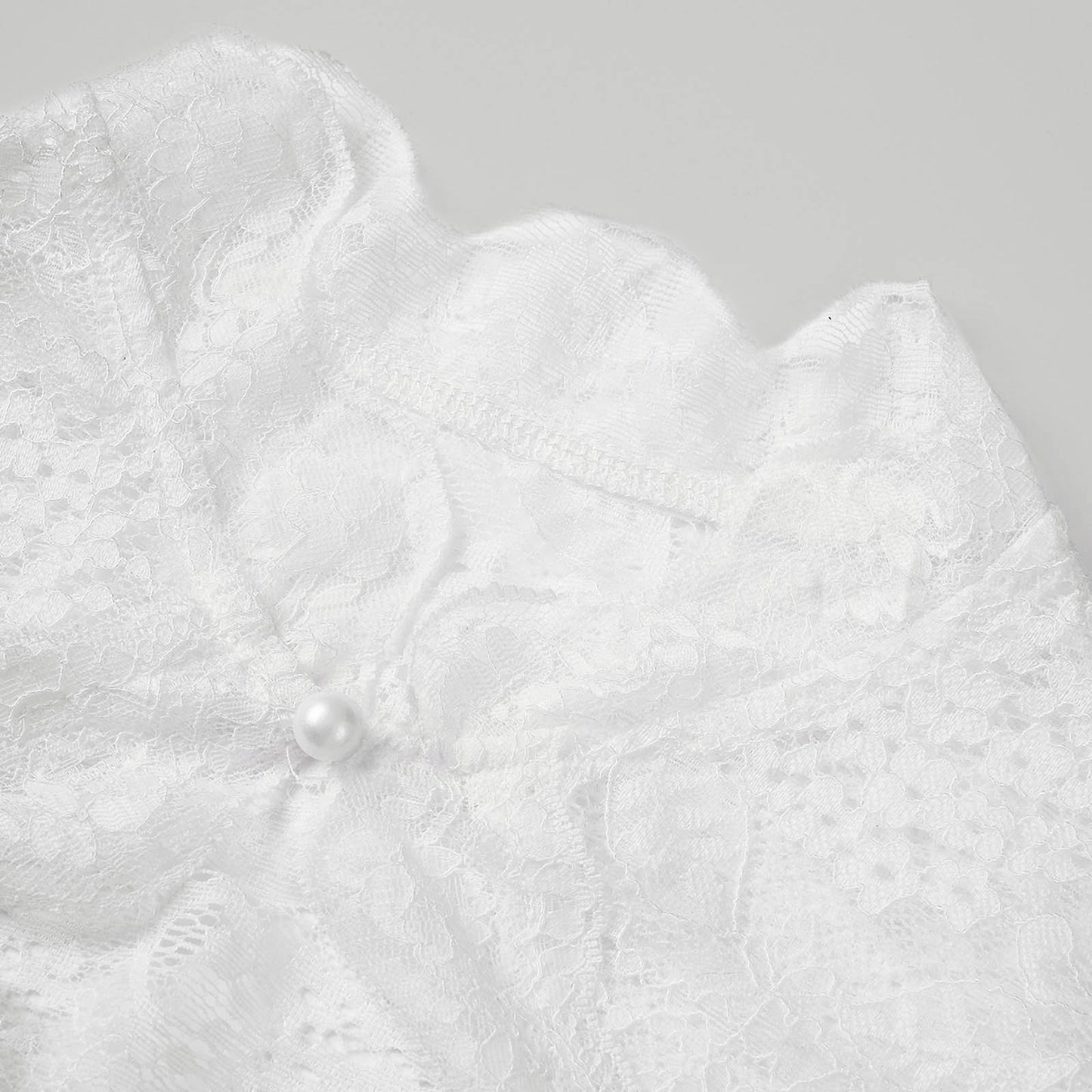 Women Bavarian Beer Costume Blouse White Cap Sleeves Lace Hollow Out Dirndl Blouse Elegant Oktoberfest Traditional Costume Tops