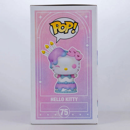 Funko Pop Hello Kitty 50th Action Figures Model Toys Anime Figureine Statue Doll Cartoon Collectible Vinyl Figure Souvenir Gifts