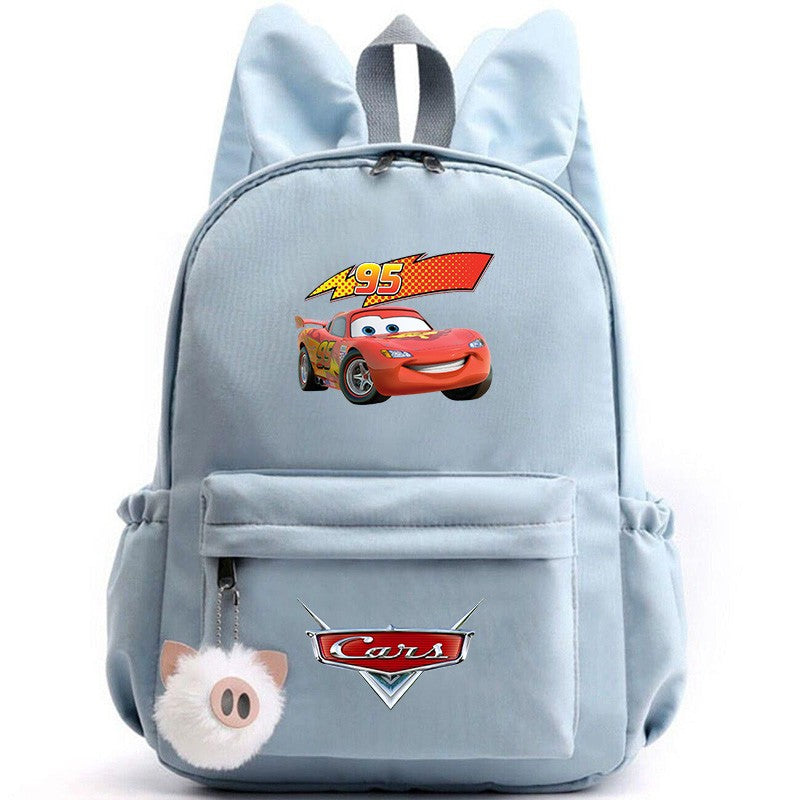 Mochila Relâmpago McQueen Carros Pixar para Meninas Meninos Adolescentes Crianças Mochilas Escolares Mochilas de Viagem