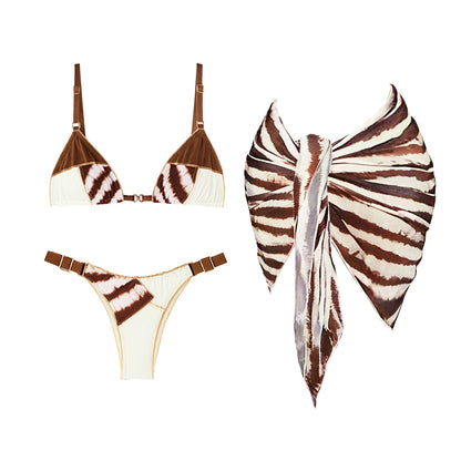 Micro Bikinis 2025 Sexy Women Swimsuit Swimwear Female Thong Bikini Set Biquini Bathing Suit Print Swimming Suits Beachwear