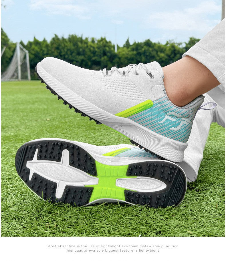 New Golf Shoes Men's Golf Shoes Casual Sneakers Anti-slip Outdoor Training Fitness Breathable Damping Wear-resistant Anti-odor