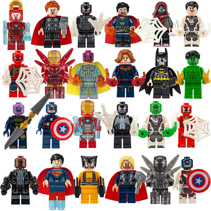 Peças de montar, figuras, bonecos humanoides, brinquedos, minifiguras, bonecas humanoides, brinquedos infantis, presentes de aniversário, personagens de desenhos animados