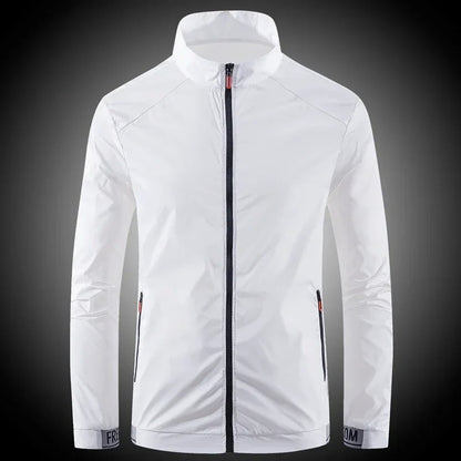 Sunscreen Coats Men's Breathable Sports Waterproof Jacket Summer UV Protection Outdoor Fishing Skin Clothing