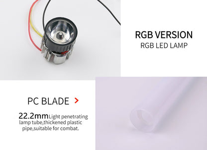 Luke RGB 16 Color Variable Metal Handle Lightsaber With Hitting Sound Effect FX Duel Lightsaber Metal Aluminum Handle Lightsaber