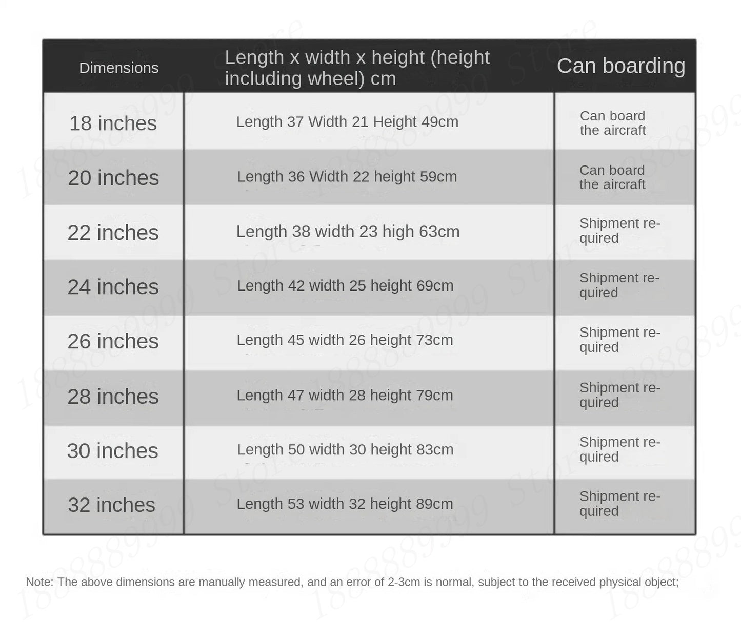 Oxford Cloth Suitcase 20/24/28/32-inch Large-Capacity Luggage Female Male Universal Wheel Business Travel Case