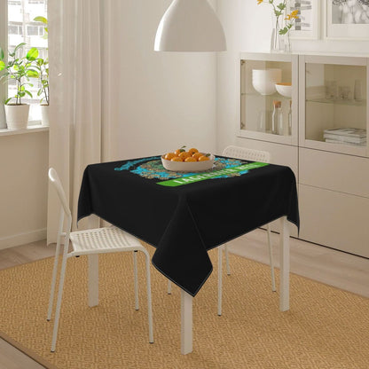 Augustiner Munich Beer...Lagerbier Hell Classic Waterproof Square Tablecloth Oilproof Table Cloth for Kitchen Dining Table Cover