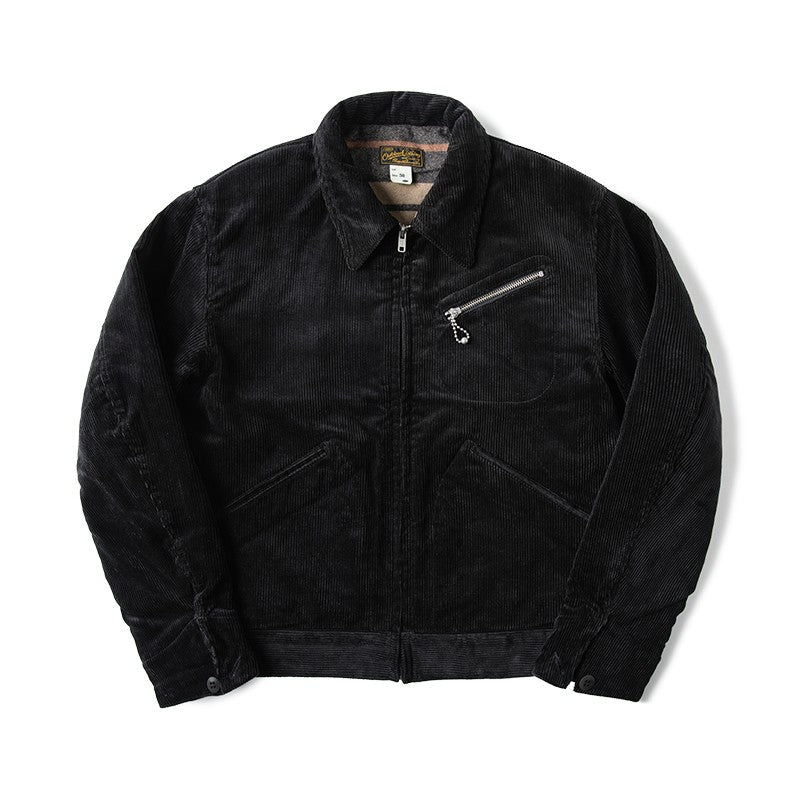 Rugged Bronson Thickened Heavy Corduroy Coat Cossack Short Jacket Fleece Liner Jacket Cool