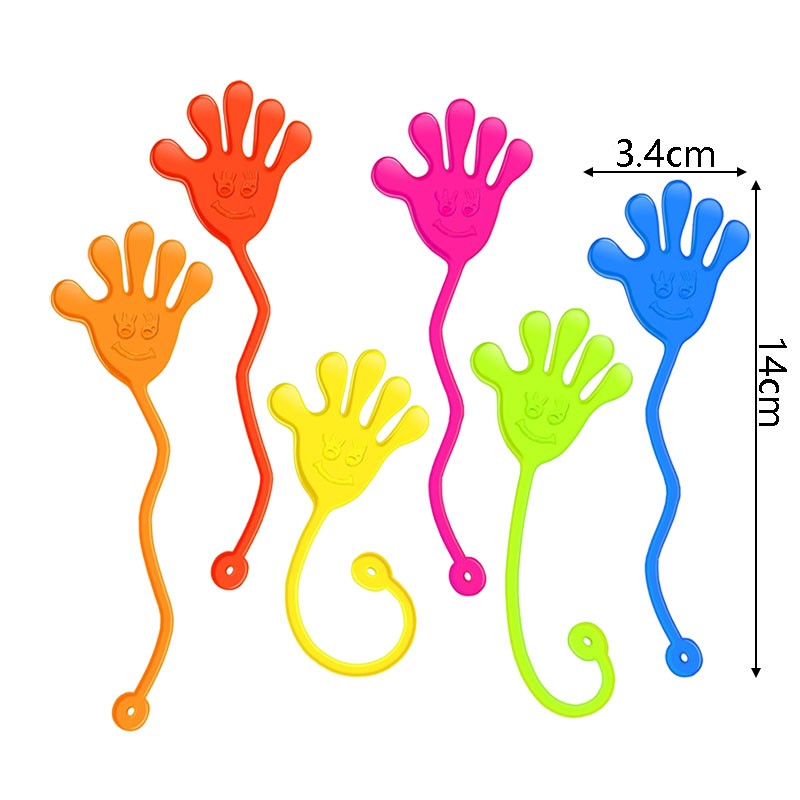 10-30pcs Sticky Hands & Spider Web Toy Stretchy Stress Relief Fidget Toys for Adult Birthday Favor Halloween Gift Supplies