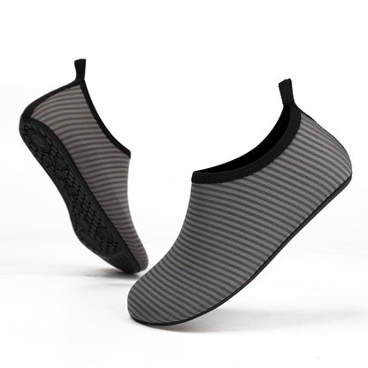 Summer Water Shoes Kids Aqua Socks Sneakers Boys Girls Swimming Shoes Beach Socks Childrens Casual Sneakers Striped Toddler