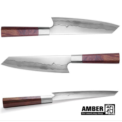 1-6 PCS Kitchen Knife 67 Layers Damascus Steel 10Cr15CoMoV core Kitchen Chef Slicing Utility Paring Knife Set mesh resin Handle