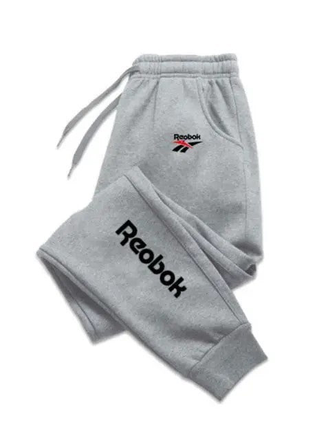2025 Men's Leggings with Loose and Versatile Drawstring Sweatpants American Printing Pattern Sports Casual Solid Color