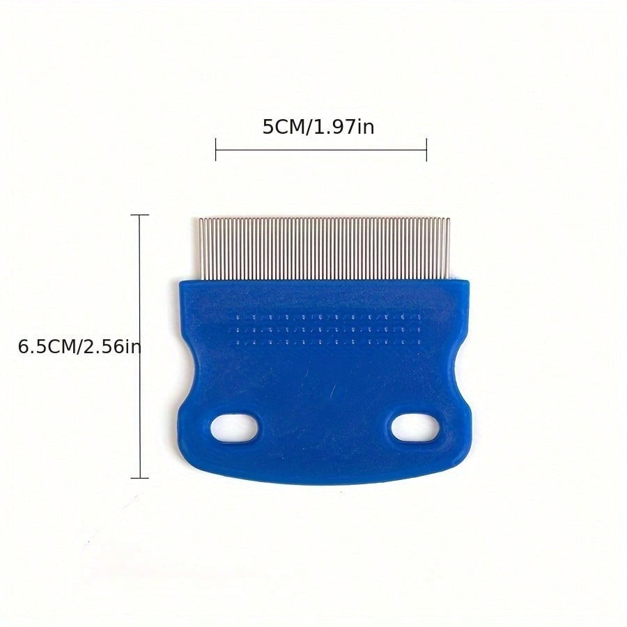 4-Piece/6-Piece Pet Comb Set, Flea Removal Grooming Plastic Comb for Cats, Dog Cleaning Comb Set, Hair Removal Comb