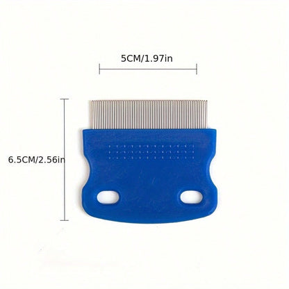 4-Piece/6-Piece Pet Comb Set, Flea Removal Grooming Plastic Comb for Cats, Dog Cleaning Comb Set, Hair Removal Comb