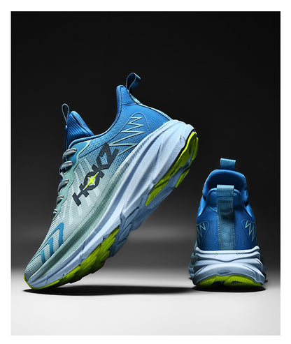 Tênis de Corrida Masculino com Placa de Carbono e Amortecimento de Ar, Tênis Esportivo Feminino Macio e Robusto, Sapatos Casuais para o Dia a Dia e Caminhada ao Ar Livre
