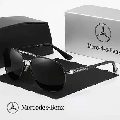For Mercedes Benz A B C E S V Class GLB GLC GLE AMG Pilot SLK SLC ML Car High Men Anti Glare Driver Goggles Polarized Sunglasses