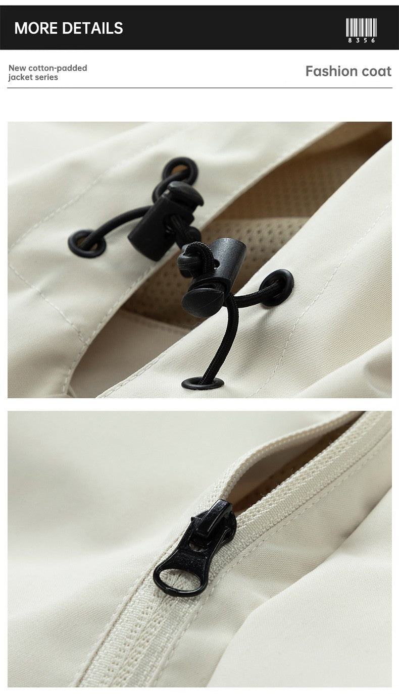 CHRLCK Unisex Waterproof Running Jackets Windproof Windbreakers Spring Autumn Women Hiking Camping Fishing Trekking Coats