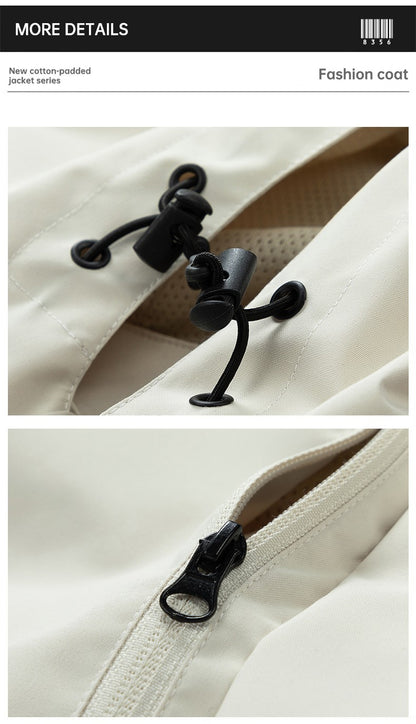 CHRLCK Unisex Waterproof Running Jackets Windproof Windbreakers Spring Autumn Women Hiking Camping Fishing Trekking Coats