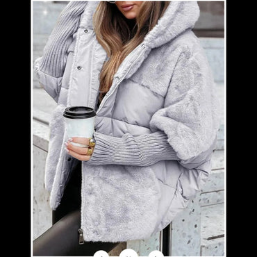 Winter Jacket Women 2024 Loose New Down Jacket Hooded Long Sleeve Winter Clothes