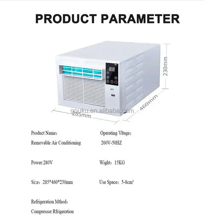 Mini Home AC Portable business using Mobile Air Conditioner Outdoor Hotel Commercial Household Removing machine Air Conditioner