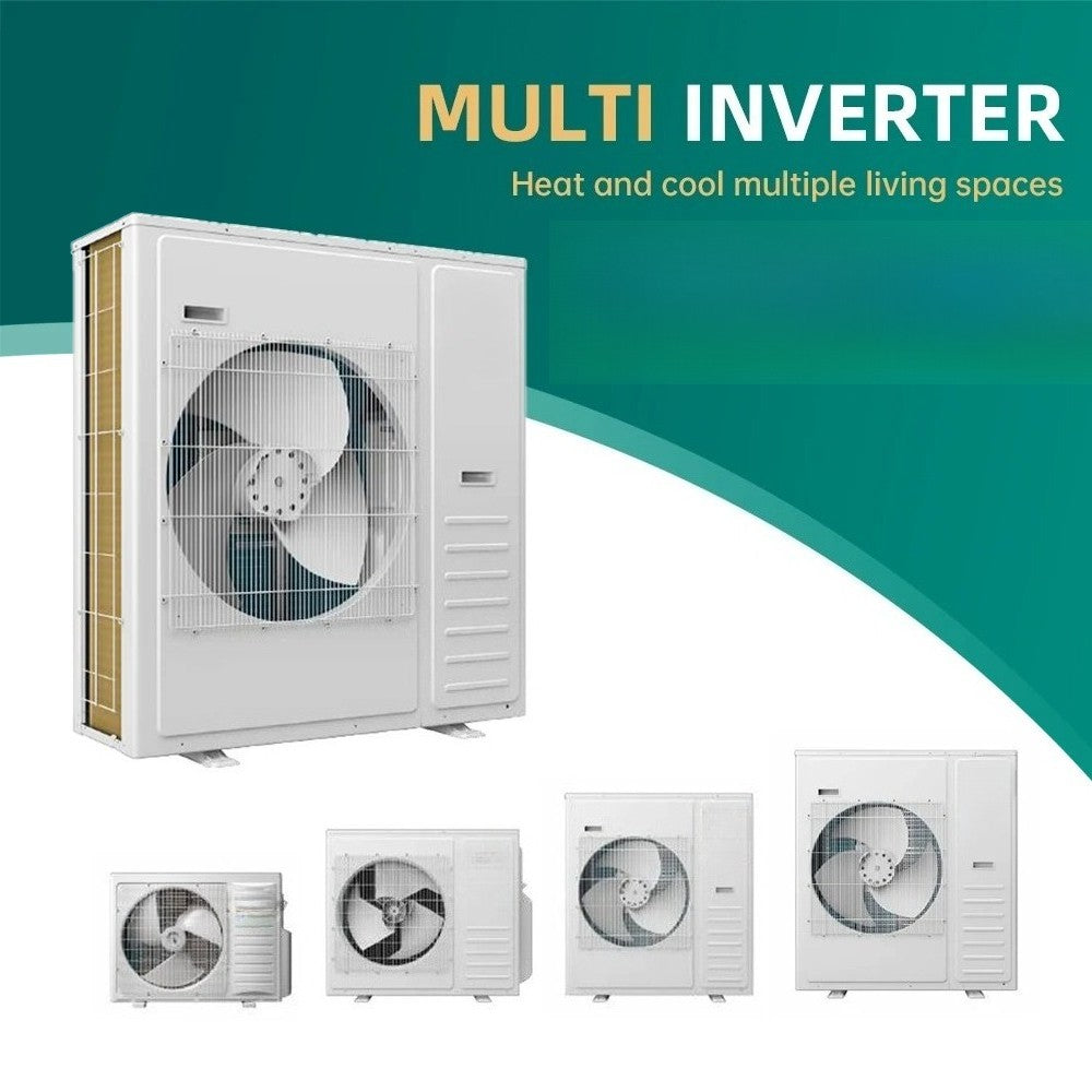 Ar Condicionado Split de Parede Mini Inverter 12000btu 208-230v 50Hz/60Hz Bomba de Calor Multi Zona