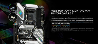 ASRock Brand New B550 Steel Legend Motherboard AMD AM4 Support 5800X3D 5700X 5600G CPU 4xDDR4 4533MHz 128GB M.2 HDMI PCIe4.0 ATX
