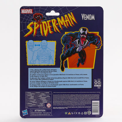 Boneco de Ação de PVC Colecionável Homem-Aranha Cel-Shading Comics Marvel Legends Retro Cardback Modelo de Brinquedo de Presente