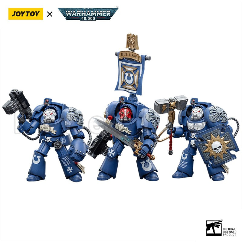 1/18 JOYTOY Boneco de Ação 40K The Horus Heresy Ultra Figures E Mecha Tenente Titus Modelo Colecionável Anime