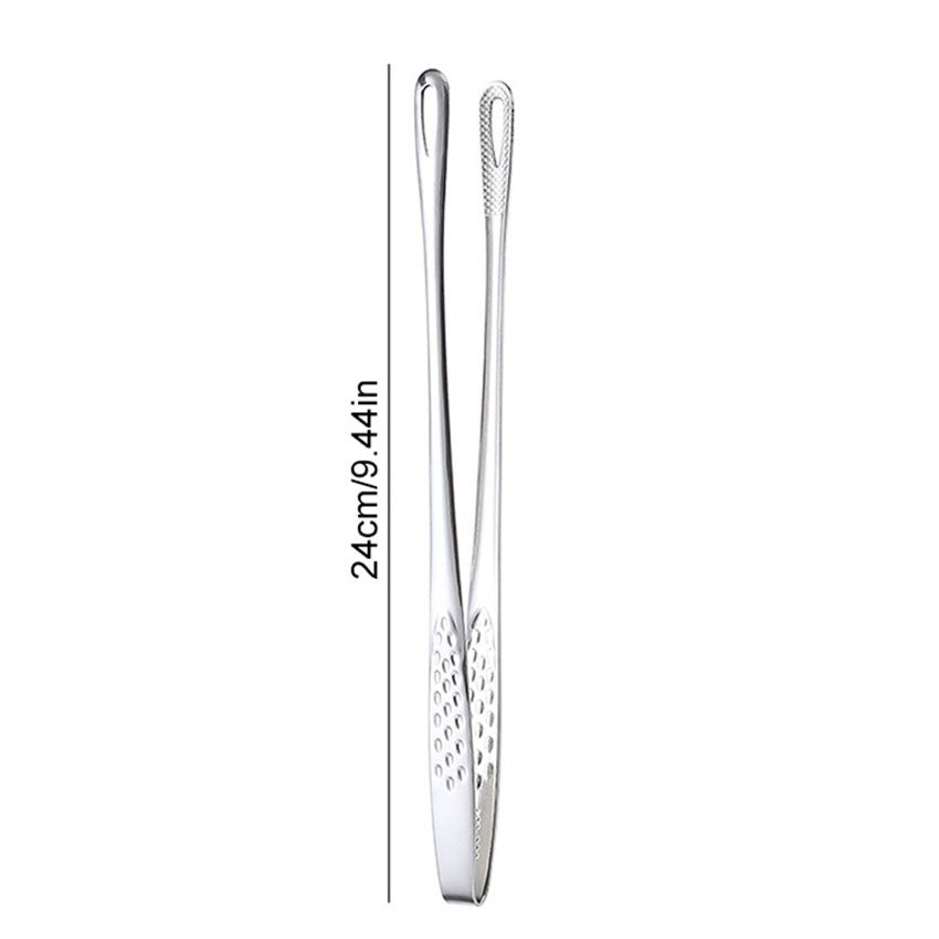 JJYY 304 Stainless Steel Food Tongs Long Handle Non-Slip Barbecue Tongs Steak Tongs Kitchen Cooking Tools kitchen accessories