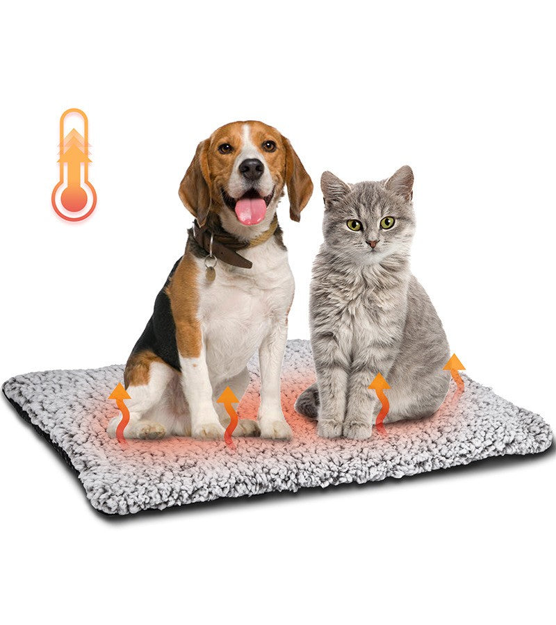 Cobertor Térmico Autorregulável para Pets, Colchonete Térmico Sem Eletricidade, Antiderrapante para Cães e Gatos, Colchonete de Inverno Aquecedor com Núcleo Refletor de Calor