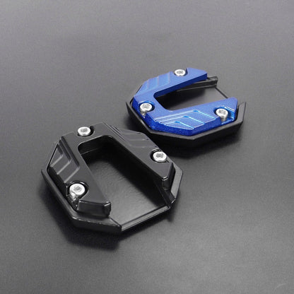 Suporte Lateral Extensor Universal para Motocicleta Scooter Bike, Placa de Apoio para Extensão do Pé, Base Alargada Antiderrapante