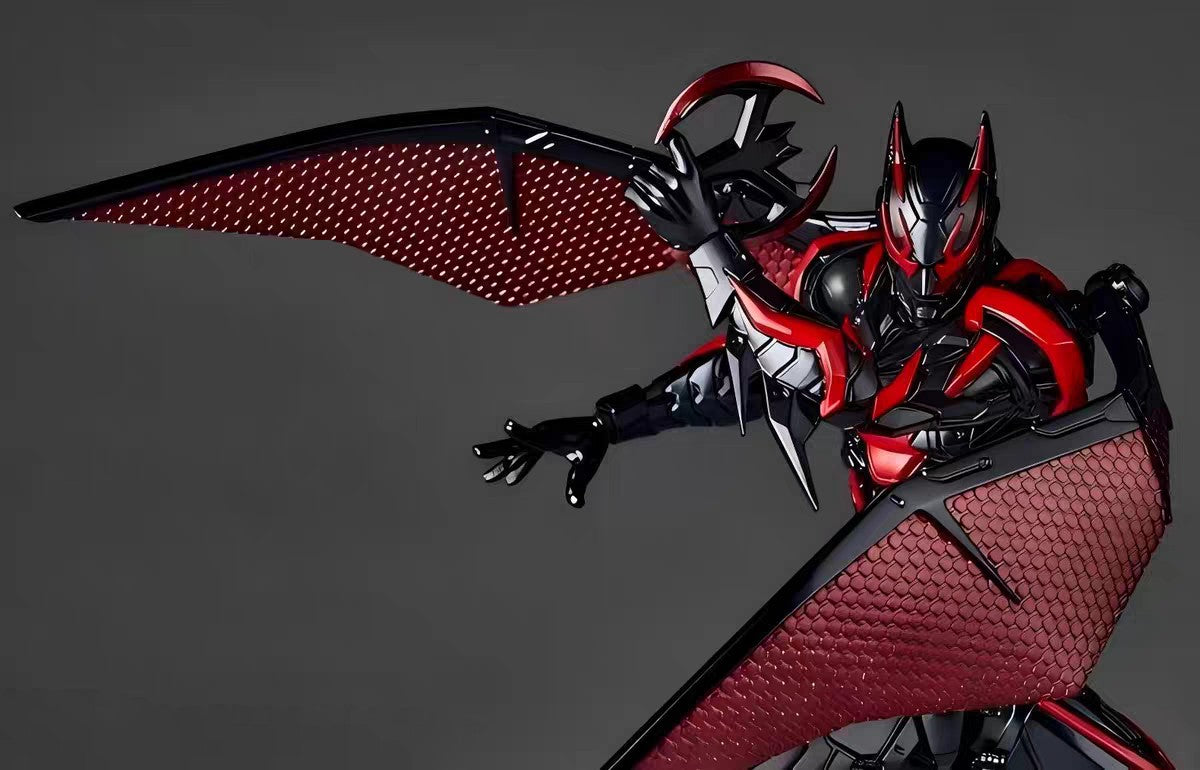 AMAZING YAMAGUCHI 1/12 Scale PVC Action Figures Kaiyodo Revoltech Batman Beyond Batman Ver. Model Collection Toy