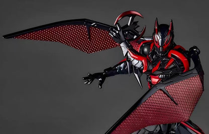 AMAZING YAMAGUCHI 1/12 Scale PVC Action Figures Kaiyodo Revoltech Batman Beyond Batman Ver. Model Collection Toy