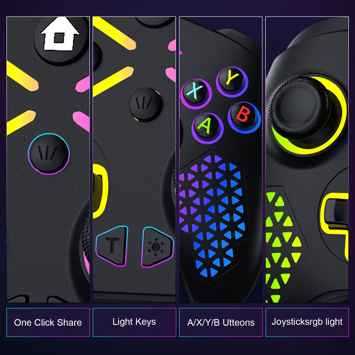 Gamepad For Xbox One Console Xbox Seris S/X Wireless Dual Vibra Six Axis Gyroscope Game Xbox Controller Win 7 8 10