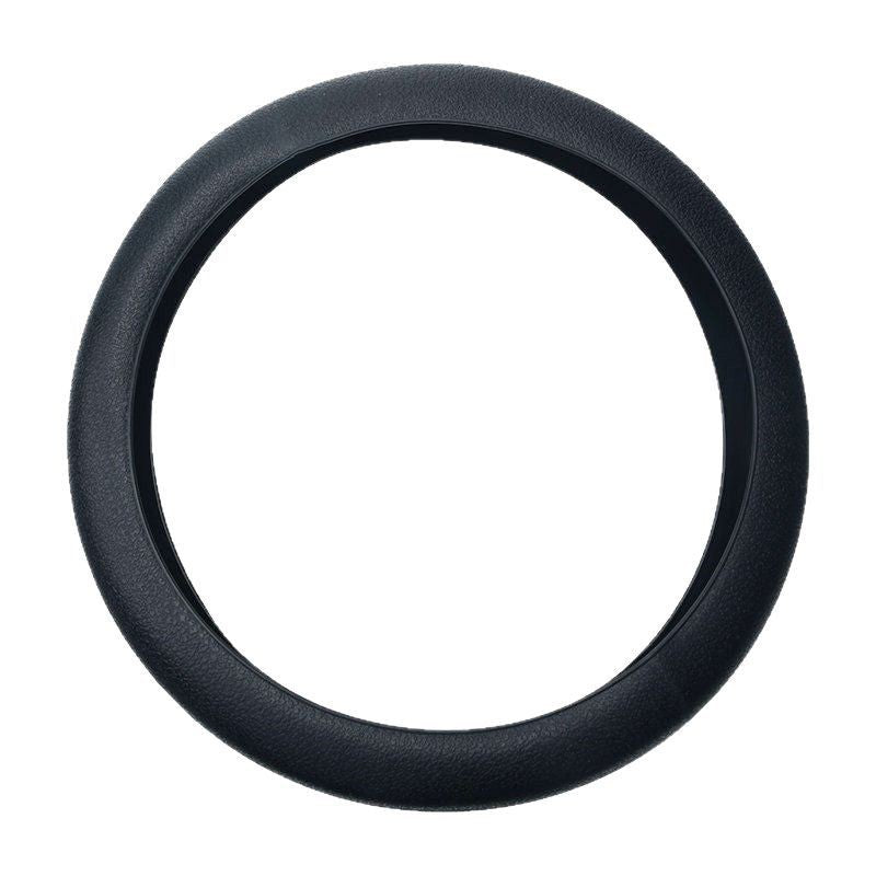 Capa de Volante Universal de Silicone Antiderrapante para Carro Textura Elástica Capas de Volante em Formato de D Acessórios de Decoração para Carro
