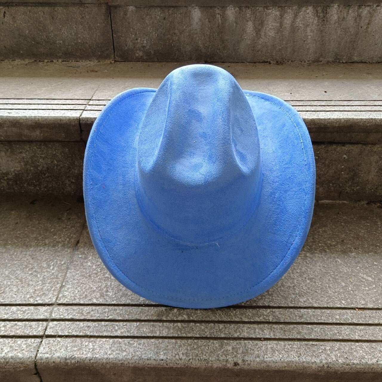 Suede Cowboy Hat Double Concave Top Classic Vintage Mens Womens Western Cowboy Hat ?????????? ?????