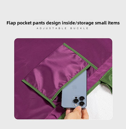 Large-sized drawstring eco-friendly supermarket shopping bag fashionable single-shoulder bag foldableportable handbag,waterproof