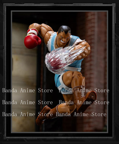 Jada Toys Street Fighter 2 Gouki M Bison  E Honda Action Figure Genuine Figurines PVC Collection Boxer Balrog Game Toy Gift