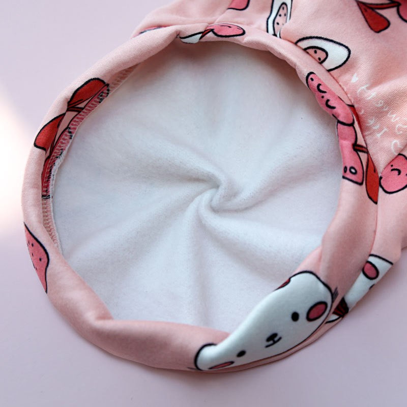 Casaco com capuz para cães pequenos, roupas quentes de inverno para animais de estimação para Bulldog Chihuahua Shih Tzu Moletom para Cães e Gatos