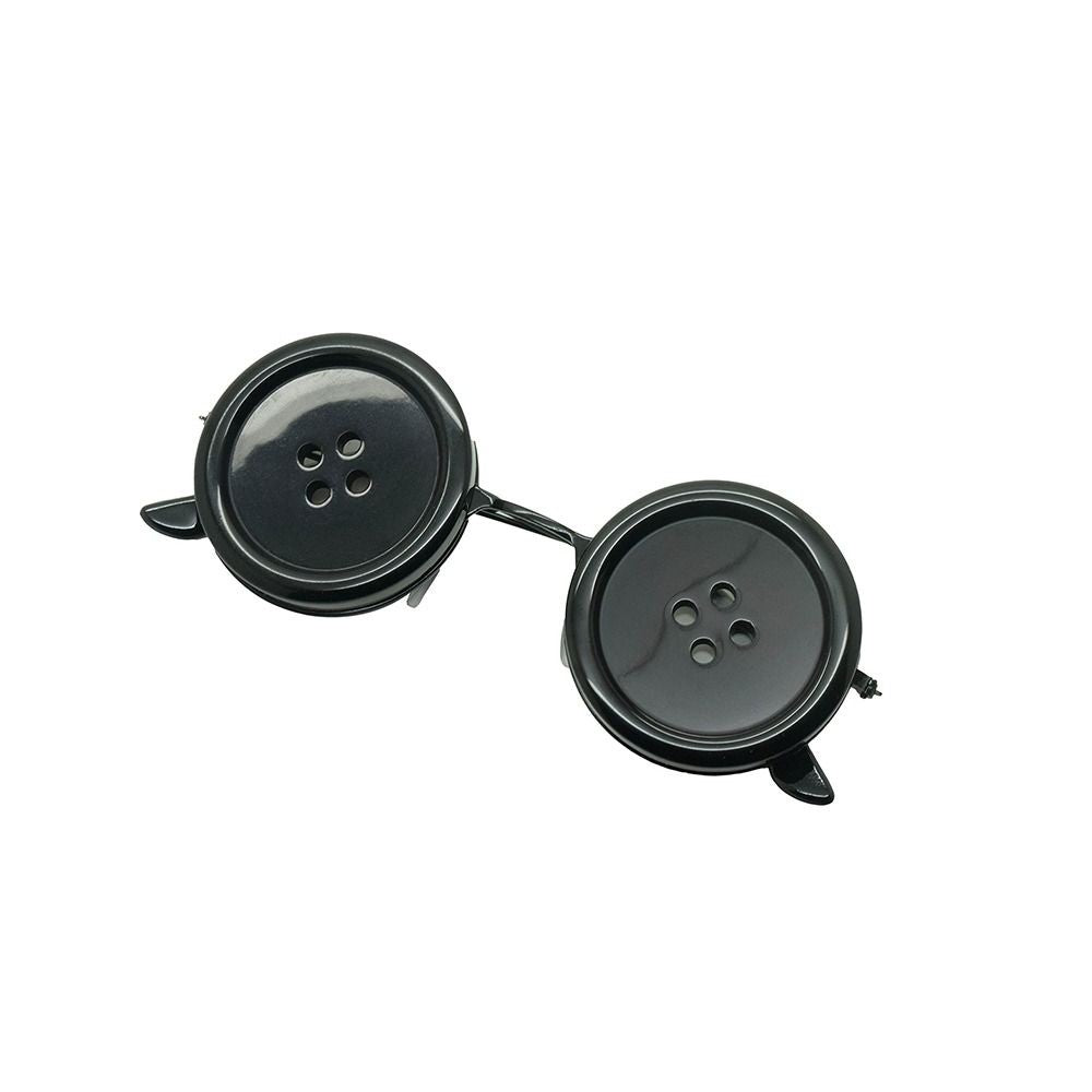 Button Eyes Glasses Eyewear Halloween Glasses Cosplay for Halloween Costume Accessory Party Favor Eyewear