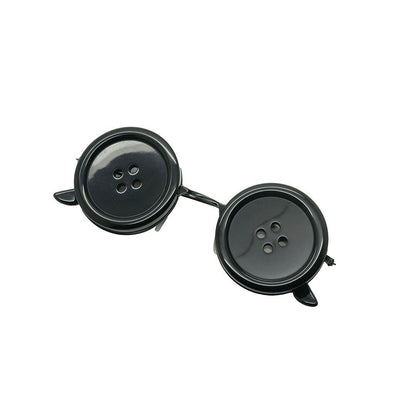 Button Eyes Glasses Eyewear Halloween Glasses Cosplay for Halloween Costume Accessory Party Favor Eyewear