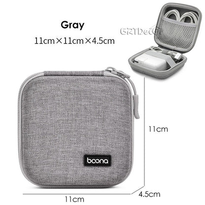 Hot Sale Waterproof Hard Shell Digital Gadgets Storage Bag Travel Organizer for Electronics Accessories HDD Earphone Storage Box