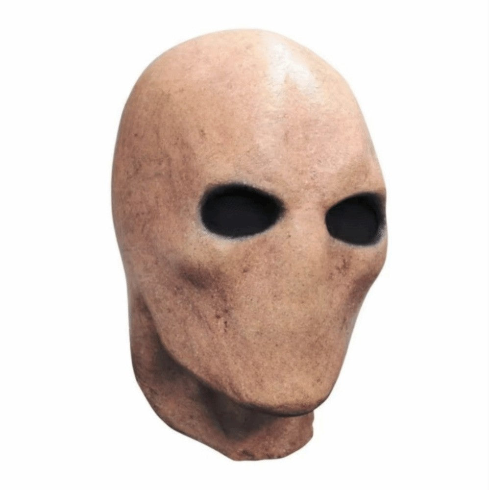 Faceless Man Halloween Slenderman Mask Non-toxic Realistic Alien Skull Latex Helmet Dress Up 3D Party Cosplay Props Carnival