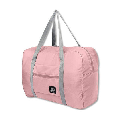 1pc Large Capacity Fashion Travel Bag Carry On Waterproof Foldable Travel Bags Gym Bag Multi-functional Clothes Storage Bag
