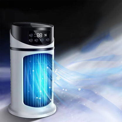 Fan 6-Hour Timer Evaporative Air Cooler with Humidifier Air Cooling Fan for Home Office Bedroom Use