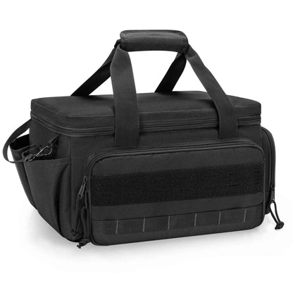 XMSJ Bolsa de Ferramentas Tática Reforçada de 14" Base Antiderrapante Organizador Multiuso para Homen de Serviço Carpinteiros Armazenamento de Ferramentas Durável Portátil