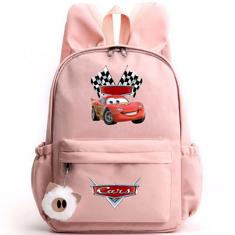Mochila Relâmpago McQueen Carros Pixar para Meninas Meninos Adolescentes Crianças Mochilas Escolares Mochilas de Viagem
