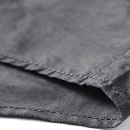 Spring Cargo Shirt For Men Long Sleeve Social Dress Shirt Top Casual Formal Shirt Blouses Oversized Tactical Shirt Man Clothes