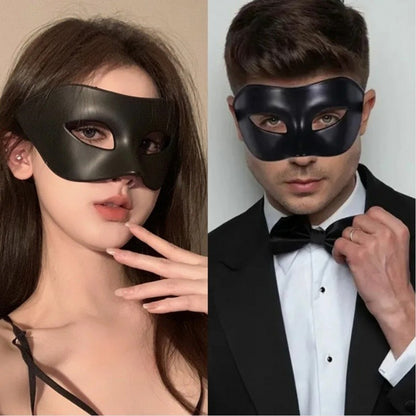 Men Woman Masquerade Masks Half Face Mask Couple Venetian  Stage Cosplay Costume Halloween Prom Party Headdress Funny Eye Masks