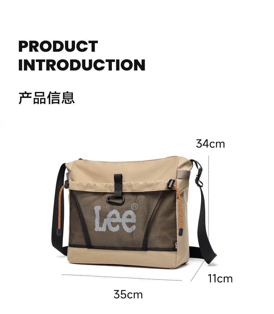 LEE Fashion Waterproof Large Crossbody Messenger Bags For Ladies Women Multifunctional Nylon Big Size Shoulder Schooll Bag